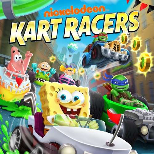 Jeux Nickelodeon Kart Racers Dématérialisés en Promotion sur Nintendo Switch - Ex: Nickelodeon Kart Racers 2 Grand Prix