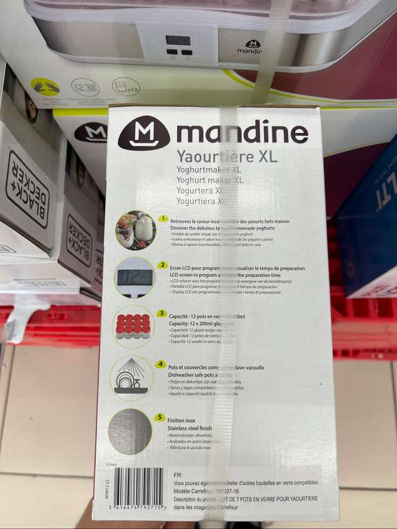 Yaourtière Mandine XL (Via 20,99€ sur Carte Fidélité) - Saran (45)