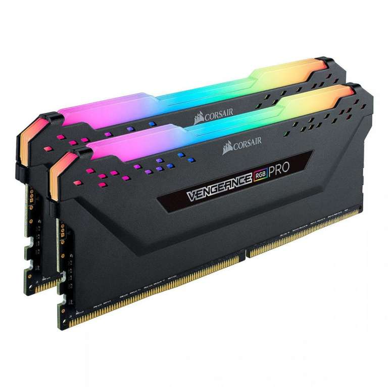 Kit mémoire RAM DDR4 Corsair Vengeance RGB Pro (CMW32GX4M2Z3600C18) - 32 Go (2 x 16 Go), 3600 MHz, CL18