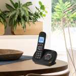 Téléphone sans fil répondeur avec 2 combinés, grand écran, audio-boost, fonction blocage d'appels Alcatel XL595 B Voice Duo