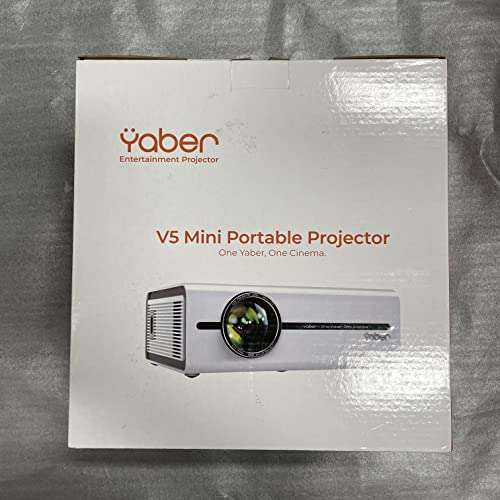 Vidéoprojecteur Yaber - 720p, 2.4G & 5G Dual-Band WiFi Bluetooth (Vendeur Tiers)