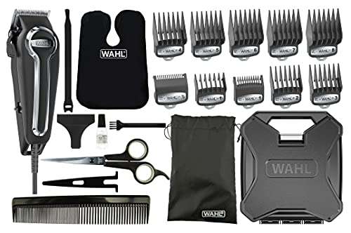 Tondeuse à cheveux Wahl Elite Pro 20106.0460 avec kits d'accessoires