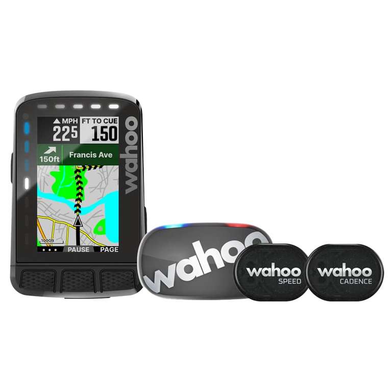 GPS pour Vélo Wahoo Element Roam V2 Bundle (avec capteurs)