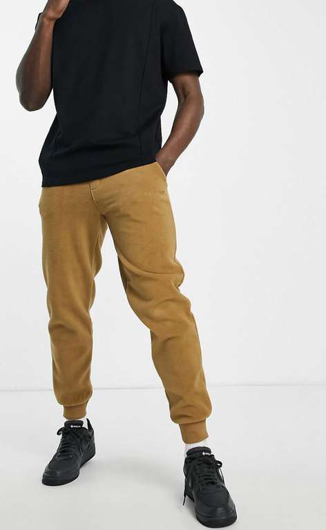 Jogger en polaire Calvin Klein - Couleur fauve, Taille S à XL