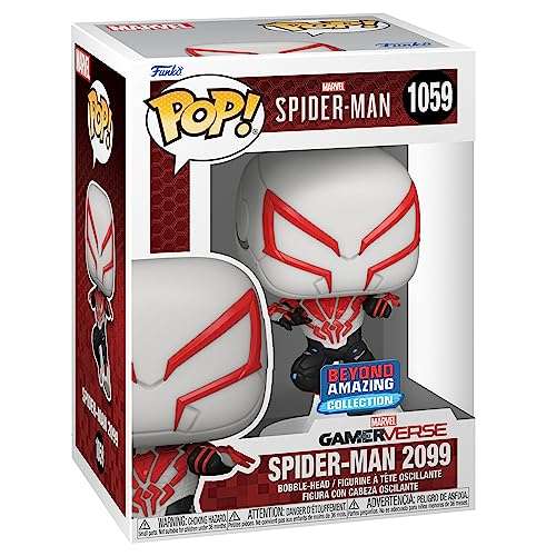 Figurine Funko Pop! Marvel: Year of The Spider - Spider-Man 2099 - Blanc