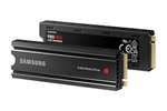 SSD Interne NVMe M.2 PCIe 4.0 Samsung 980 PRO MZ-V8P2T0CW - 2 To, dissipateur inclus, Compatible PS5