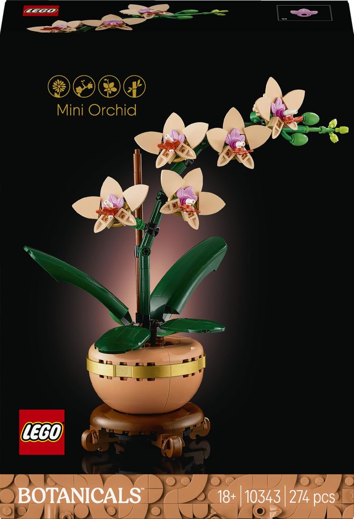 Jouet Lego Botanicals L’orchidée Miniature 10343