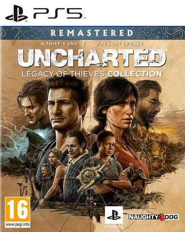 Uncharted Legacy Of Thieves Collection sur PS5