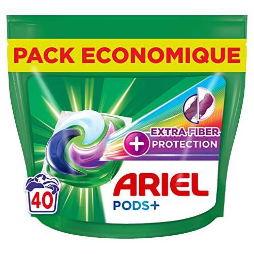 Paquet de 40 capsules de lessive Ariel Pods+ All in 1