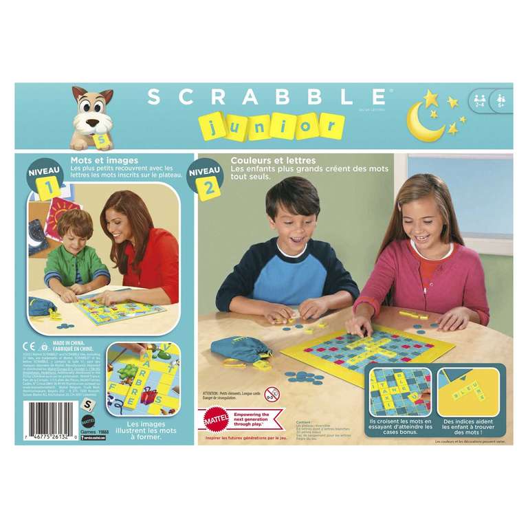Jeu de Société Mattel Games Scrabble Junior