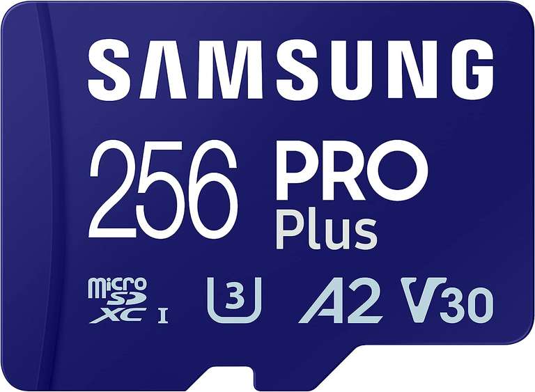 Carte Mémoire Micro SDXC Samsung Pro Plus (MB-MD256SA/EU)) - 256 Go