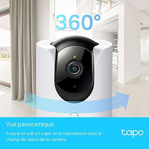 Caméra de surveillance connectée Tapo C225 - Vision Nocturne, 4MP