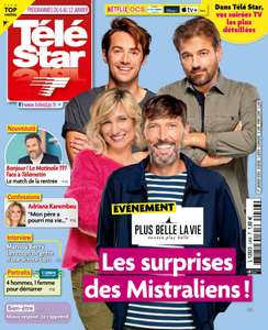 Abonnement au magazine Télé Star pendant 13 mois (56 numéros - papier + version digitale)