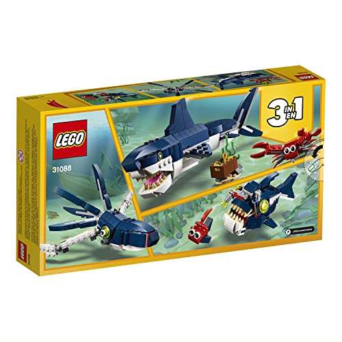 LEGO 31088 Creator 3-en-1 Les Créatures sous-Marines