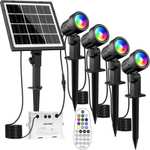 🔥 39.09€ | Spot Solaire RGB Télécommande 4-en-1 MEIKEE - Etanche IP66, Eclairage Multi Spot Solaire RGB Télécommande 4-en-1 MEIKEE - Etanche IP66, Eclairage Multicolore avec Panneau Solaire 5000mAh (Vendeur tiers)