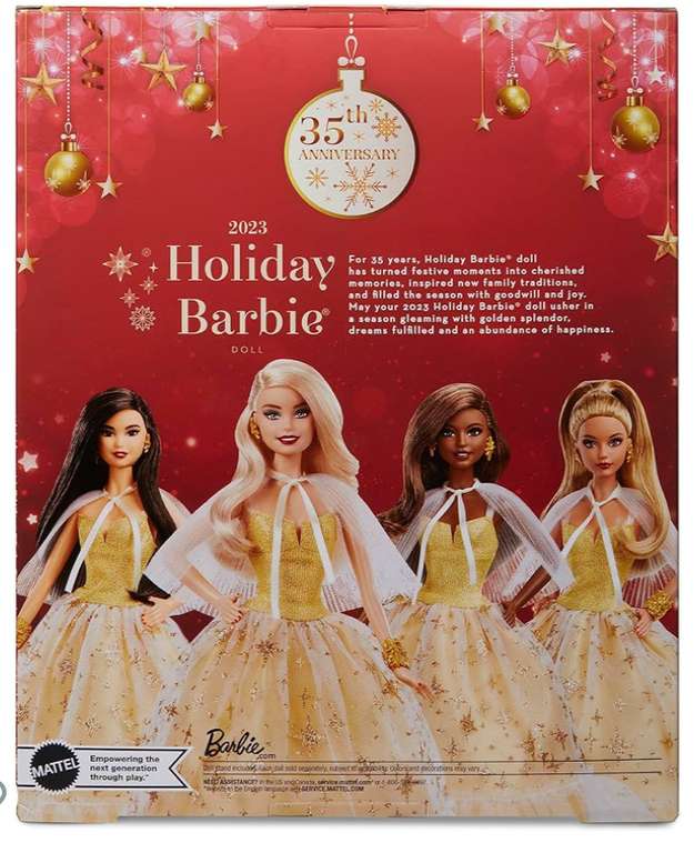 Barbie Signature poupée Black Barbie 40ème anniversaire en robe