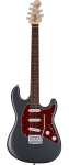 Guitare électrique Cutlass SSS Charcoal Frost Sterling by Music Man