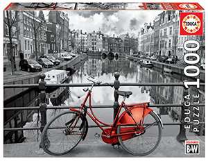 Puzzle de 1000 pièces Educa Special Series. Coloured B&W. Amsterdam.