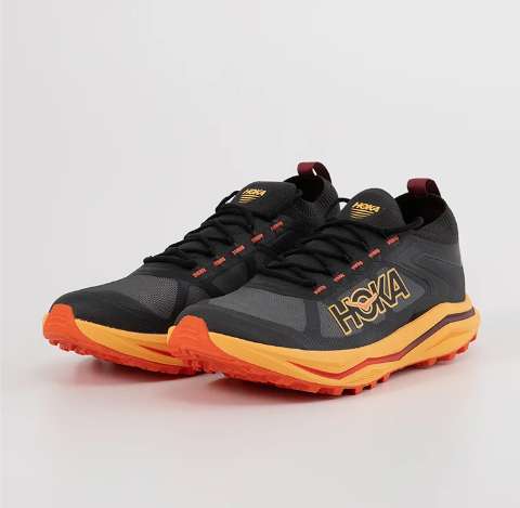Chaussures de running trail Hoka zinal 2 - orange taille du 40.2/3 au 48