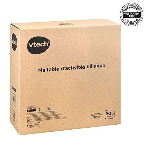 Jouet VTech Ma Table d'Activité Bilingue 181585 - rose