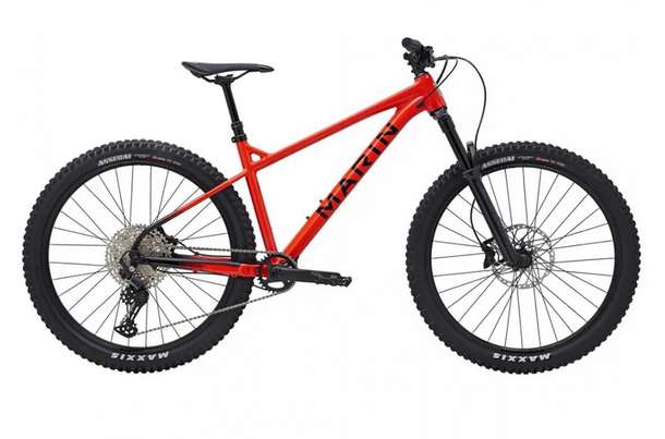 VTT semi-rigide 27.5" Marin Bikes SAN QUENTIN 3 - Rouge/noir