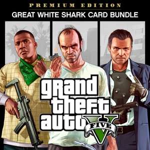 Bundle Grand Theft Auto V : Édition Premium et paquet de dollars Great White Shark sur PS4 (Dématérialisé)