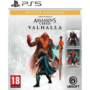 Jeu Assassin's Creed Valhalla Edition Ragnarok sur PS5 (+10.05€ pour les clients CDAV)