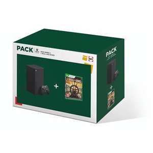 Pack Console Xbox Series X Noir + Skull and Bones (+100€ offerts adhérents)