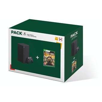 Pack Console Xbox Series X Noir + Skull and Bones (+100€ offerts adhérents)