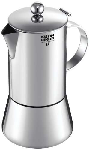 Cafetière espresso Kuhn Rikon Juliette pour plaque à induction - 6 tasses