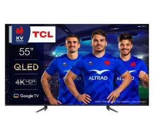 TV 55'' TCL 4K QLED 55C644 (Via ODR 100€)
