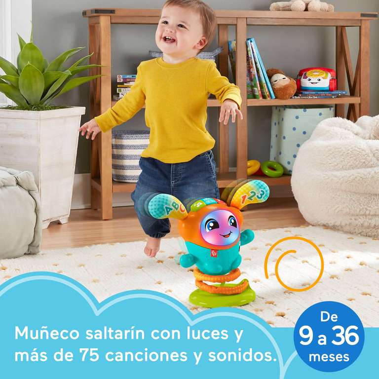 Fisher-Price Clés Ridi & Apprends Compte Et Go – Jouet électronique Avec Chansons Et Lumière – Bébé 6-36 Mois (GRF22