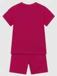 Ensemble T-Shirt + Short Adidas Originals Enfant - 100% Coton - Rouge (du 0-3 mois au 12-18 mois)