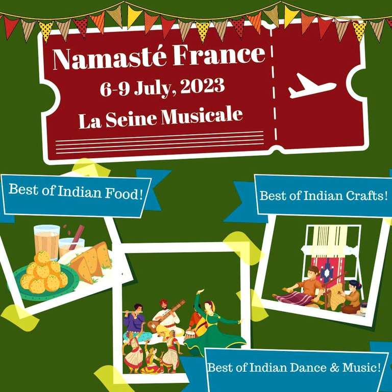Spectacles de Danses & de Musiques indiennes, Initiations diverses & Séances de yoga gratuits - La Seine Musicale, Boulogne-Billancourt (92)
