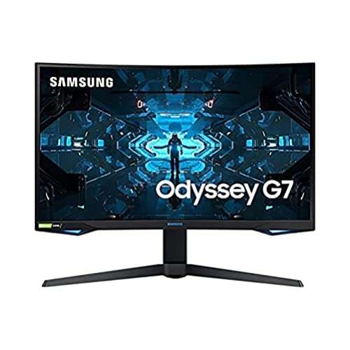 Écran PC incurvé 27" Samsung Odyssey G7 LC27G74TQSR - WQHD (2560x1440), QLED VA, 240 Hz, 1 ms, FreeSync Premium