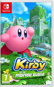 [Précommande] Jeu Kirby et le monde oublié sur Nintendo Switch + Poster (+10€ sur le compte fidélité pour les Adhérents)