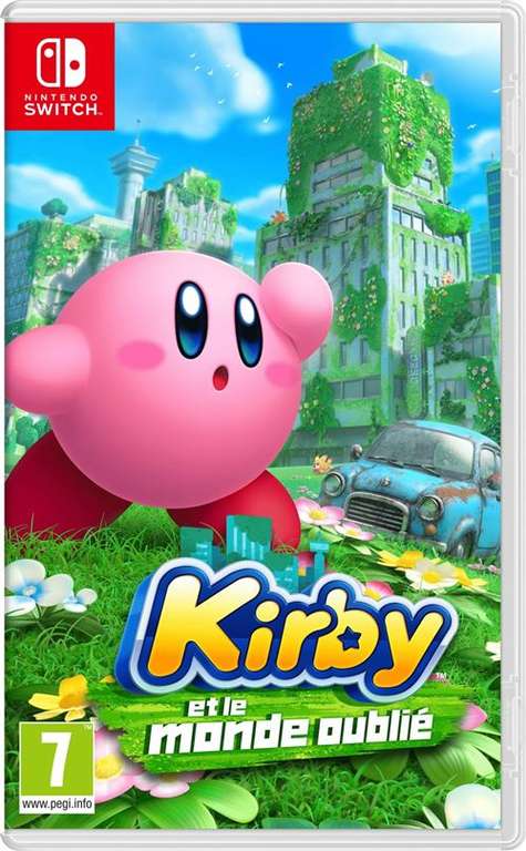 [Précommande] Jeu Kirby et le monde oublié sur Nintendo Switch + Poster (+10€ sur le compte fidélité pour les Adhérents)
