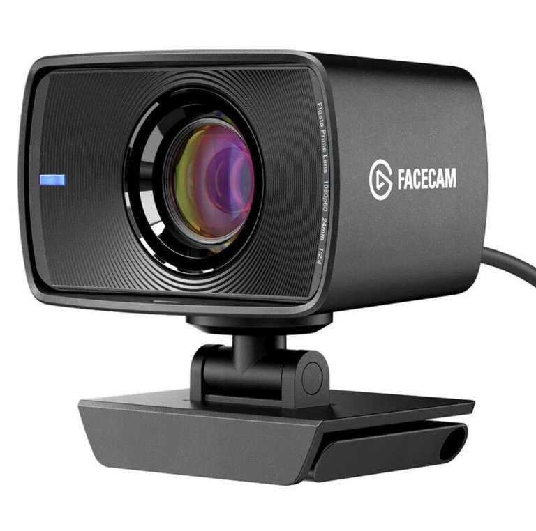 Webcam Elgato Facecam - 1080p, 60fps (Via Retrait Magasin)