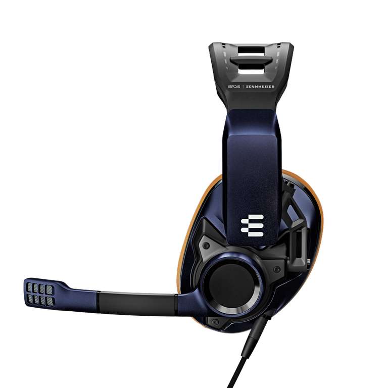 Casque-micro Epos GSP 602 Bleu - Circum-auriculaire fermé pour gamer (PC / Mac / PS4 / PS5 / Xbox One / Xbox Series / Switch)
