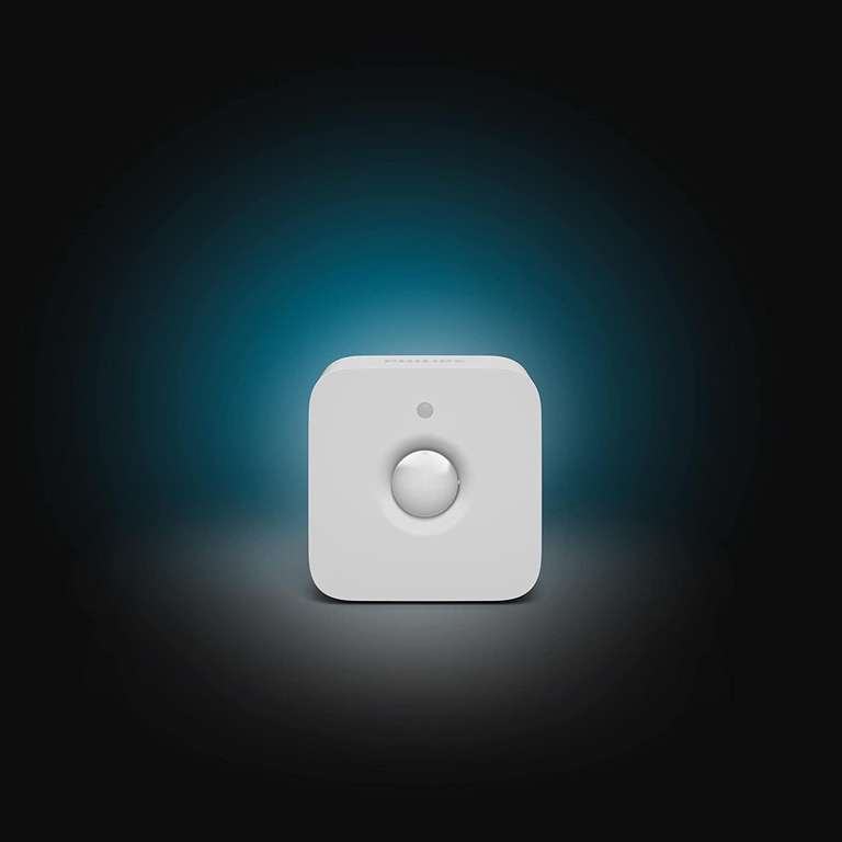Détecteur de mouvement Philips Hue intérieur, capteur de lumière du jour,  contrôlable via app, Alexa (Echo, Echo Dot) –