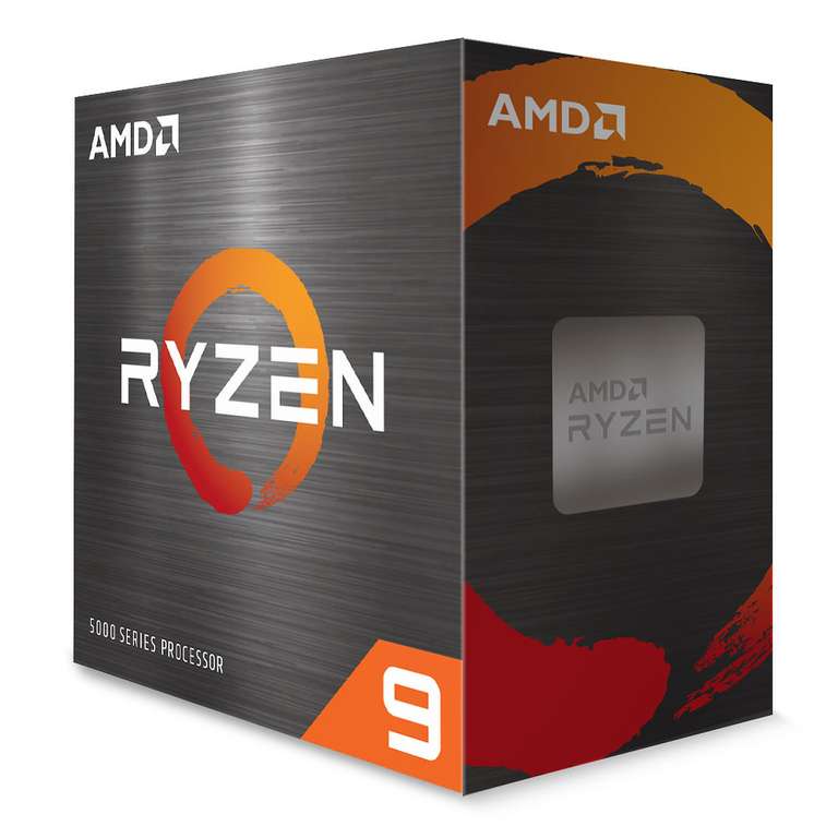 Processeur AMD Ryzen 9 5900X - Socket AM4, 12 cœurs / 24 threads (3.7 / 4.8 GHz)