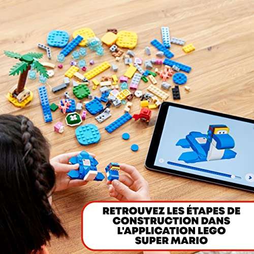 Jeu de construction Lego 71398 Super Mario Ensemble d’Extension Le Bord de Mer de Dorrie