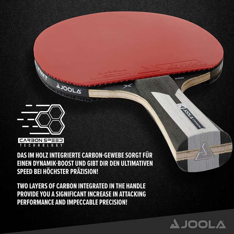 Raquette tennis de table Joola Carbon X Pro