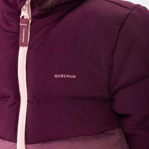 Doudoune de randonnée Quechua pour Enfant - Violette, 2 à 6 ans