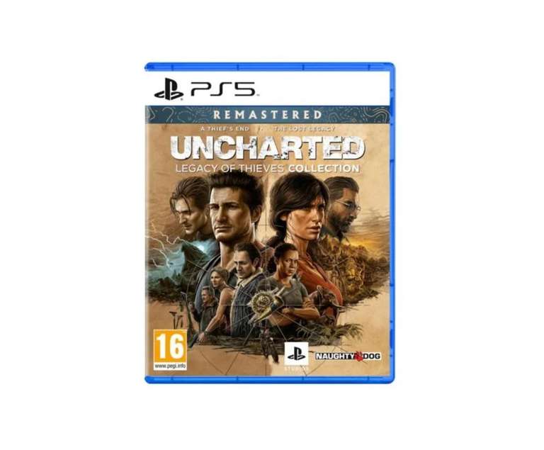 Uncharted Legacy Of Thieves Collection sur PS5 (via 2€ sur la carte de fidélité)