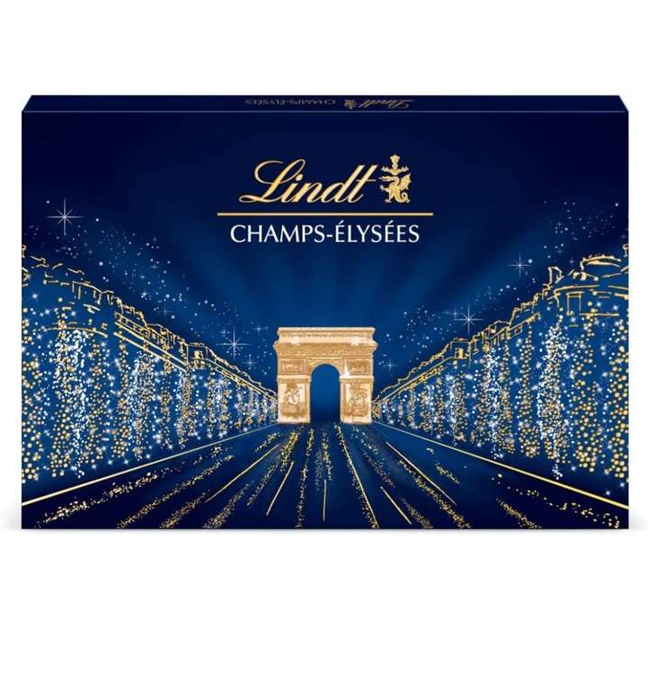 Boîte de chocolats Champs Élysées Lindt - 973g