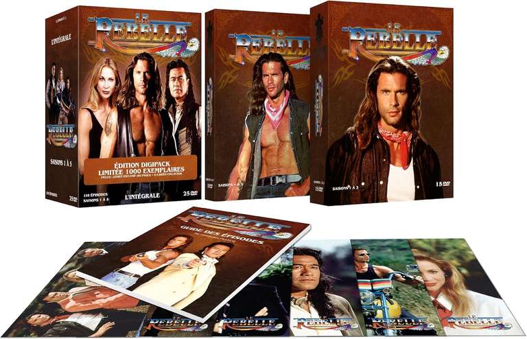 Coffret Le Rebelle – L'intégrale (1992) 25 DVD Édition Limitée, 2