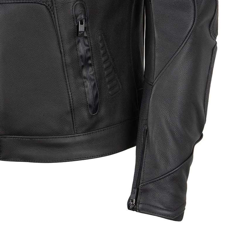 Blouson Moto Homme en Cuir Furygan Sherman Dark Edition - Noir, du S au XL