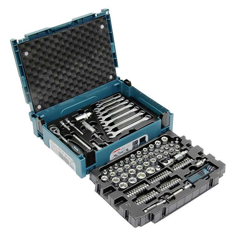 Coffret d'outils Makita E-08713 en Mak-Pac - 120 pièces (+ 3.42€ en RP)