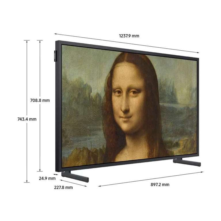TV 55" Samsung The Frame QE55LS03B (2022) - QLED, 4K, 100Hz, Quantum HDR, HDMI 2.1, VRR / ALLM, FreeSync, Smart TV + Appareil de massage